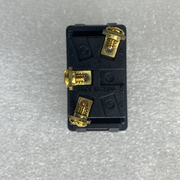 Pollak 34-306P Universal Rocker Switch, Screw Term    Green Lighted - Picture 6 of 6